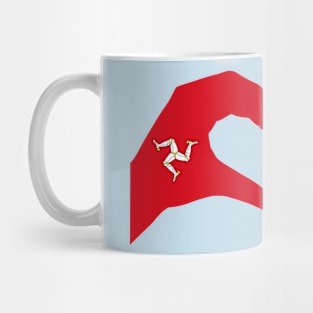 We Heart Isle of Man Patriot Flag Series (Double) Mug